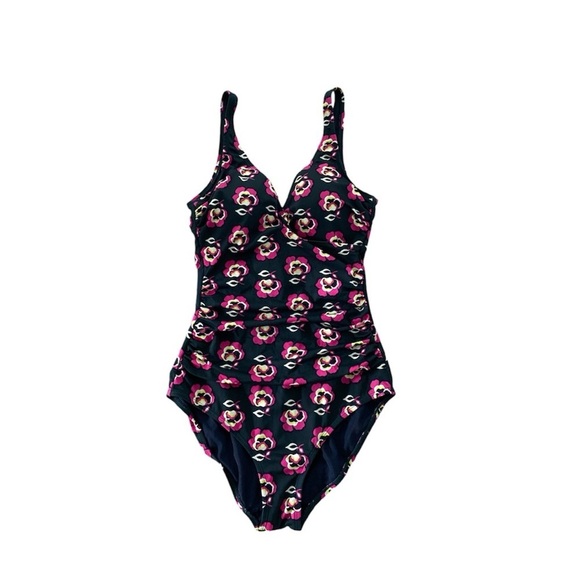 Boden One Piece Floral Swimsuit, US 6R - Picture 3 of 9